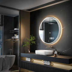 KWW LED ROUND BATHROOM MIRROR, KW-GJC
