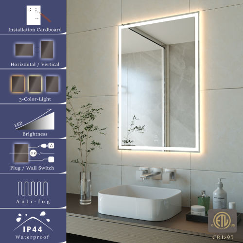 KWW LED Vanity Mirror KW-EBC