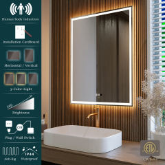 KWW LED Bathroom Mirror KW-EBL