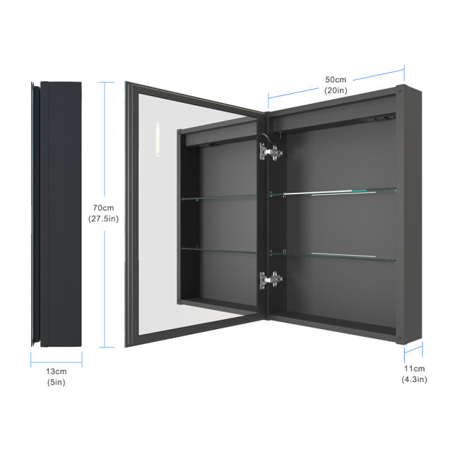 KWW Led Mirror Medicine Cabinet MC01-2028