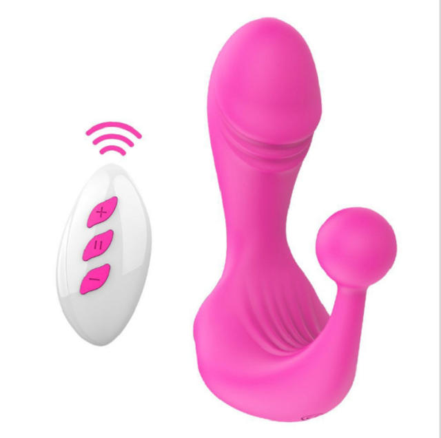 Women's wireless remote control wear egg skipping adult pedicle point massage 12 frequency vibration masturbation device