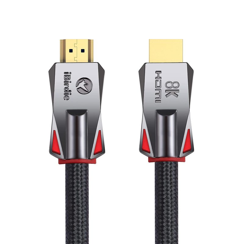 8K HDMI 2.1 Cable 8K60hz 4K 120hz 144hz HDCP 2.3 2.2 eARC ARC 48Gbps Ultra High Speed Compatible with Dolby Vision Atmos PS5 PS4, Xbox One Series X,