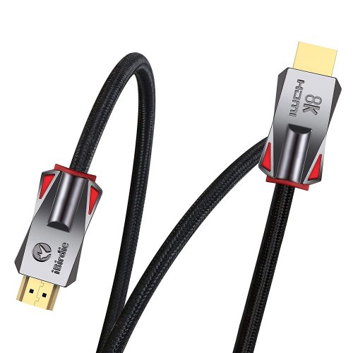8K HDMI 2.1 Cable 8K60hz 4K 120hz 144hz HDCP 2.3 2.2 eARC ARC 48Gbps Ultra High Speed Compatible with Dolby Vision Atmos Xbox One Series X,,H
