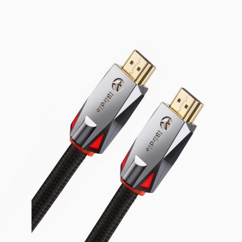 4K HDR HDMI Cable , 4K 120Hz(4:4:4, HDR10 ARC HDCP 2.3/2.2) 1440p 165Hz High Speed Ultra HD Bi-Directional Cord 26AWG Compatible with Apple-TV Ps4 Xbox One