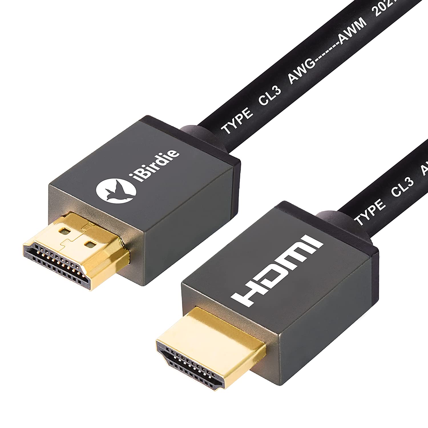 4K@60 Ultra High Definition HDMI AOC Cable, CL3 Inwall, 75ft