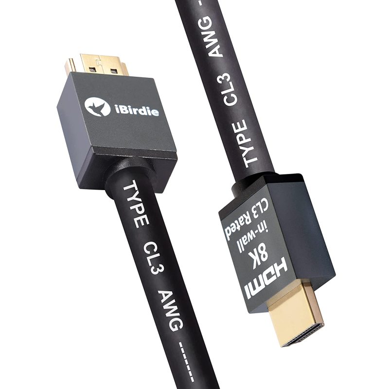 8K HDMI 2.1 CL3 in-Wall Cable Ultra,Supports 8K@60Hz, 4K@120Hz