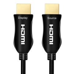 4K Fiber Optic HDMI Cable , 18Gbps 4K 60Hz(4:4:4 HDR10 HDCP2.2) 1440p 144Hz High Speed Ultra HD One-Direction Cord Compatible with Apple-TV Ps4 Xbox One
