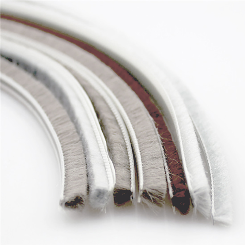 Sliding window and door weather strip door weather strip