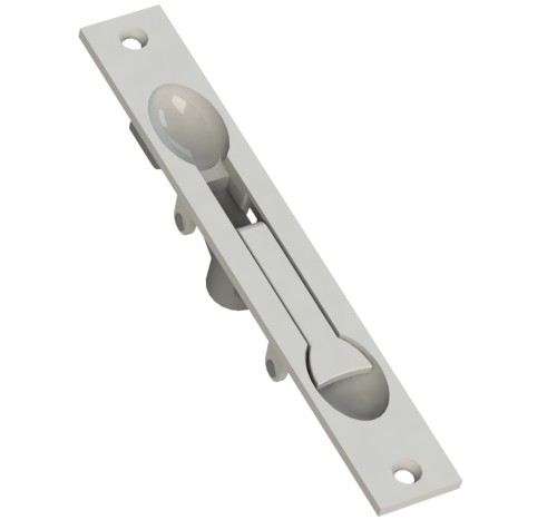 aluminum door window hardware flush bolt