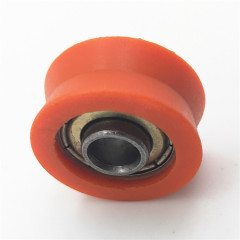 V groove sliding window hardware accessories nylon window pulley