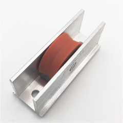 Small nylon window wheel with cover