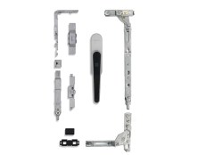 European use aluminum window hardware system concealed hinge tilt and turn hardware series