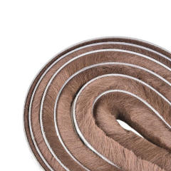Sliding window and door weather strip door weather strip
