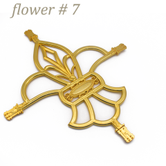new design UV proof georgian bar decorative plastic georgian flower for double glazing