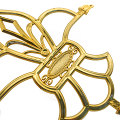 new design UV proof georgian bar decorative plastic georgian flower for double glazing