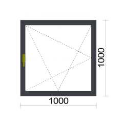 Sash-concealed Tilt & Turn window