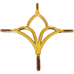#4 UV proof georgian bar decorative plastic georgian flower for double glazing