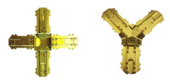 Connectors of 1607 series georgian bar