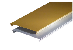 C-shaped sealed strip ceiling