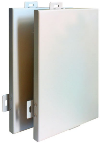 iridescent aluminum panel