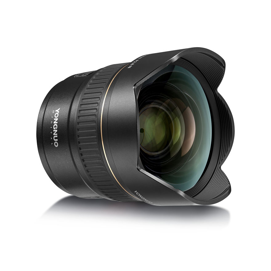 YN14mm F2.8N For Nikon F Mount Camera, Auto Focus, Full Frame, Ultra-Wide  Angle Prime Lens