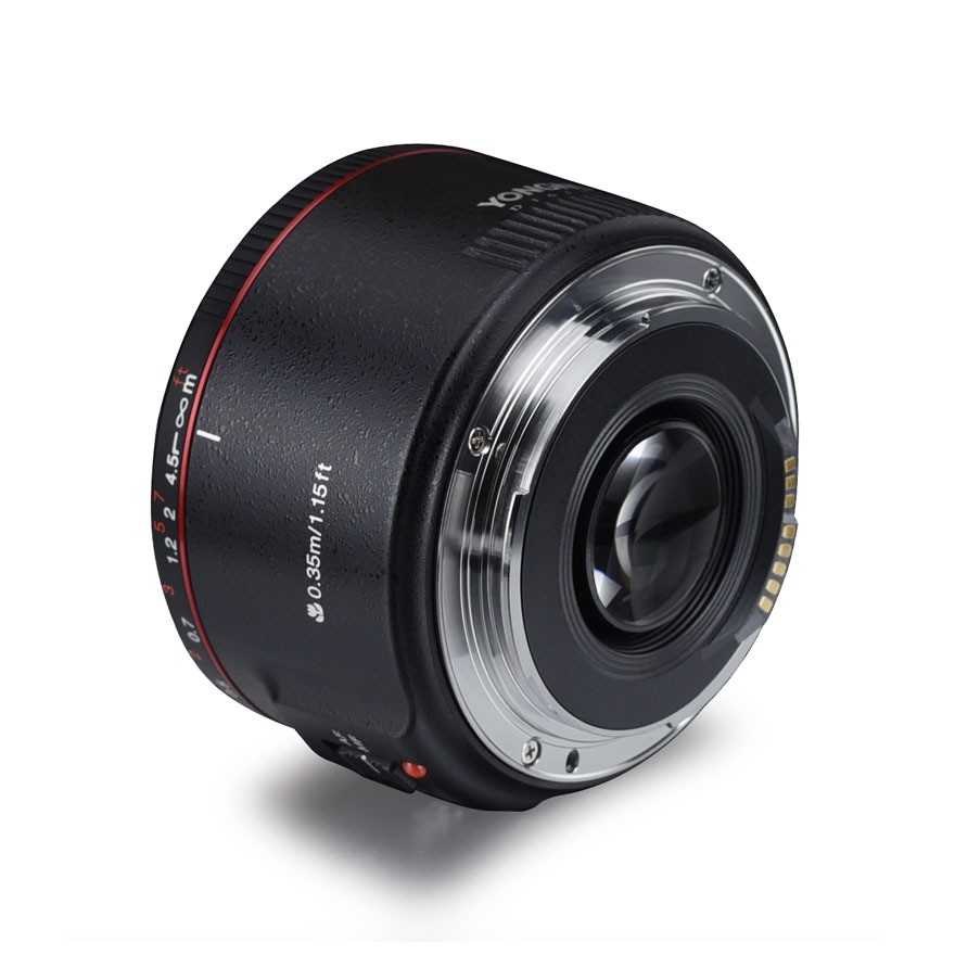 YN50mm F1.8 II For Canon EF Mount Camera, Auto Focus, Full Frame, Standard Prime Lens