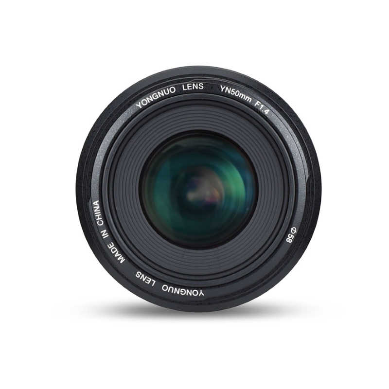 YONGNUO YN50mm F1.4 For Canon EF Mount Camera, Auto Focus, Full