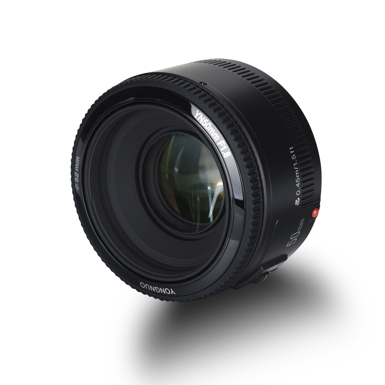 YN50mm F1.8 For Canon EF Mount Camera, Auto Focus, Full Frame, Standard  Prime Lens
