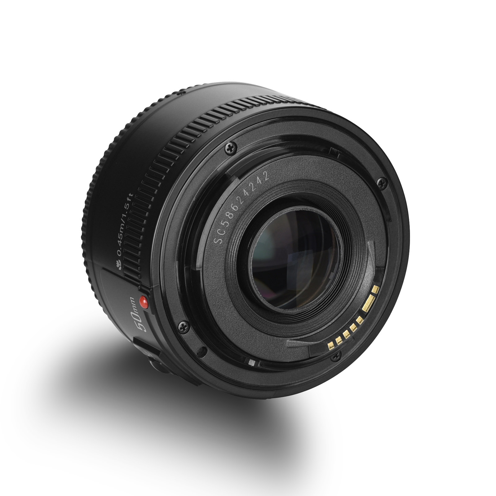 YN50mm F1.8 For Canon EF Mount Camera, Auto Focus, Full Frame, Standard  Prime Lens