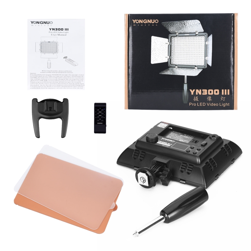 YONGNUO YN300 III, LED Video Light, Vlog Light