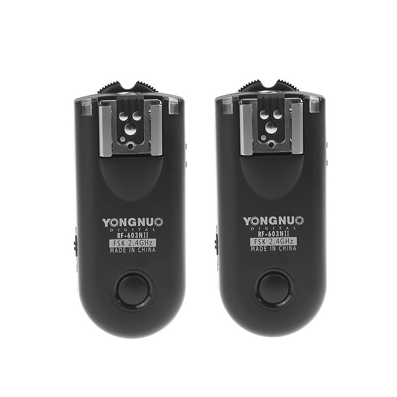 YONGNUO RF603 II Manual Flash Trigger For Canon/Nikon Cameras