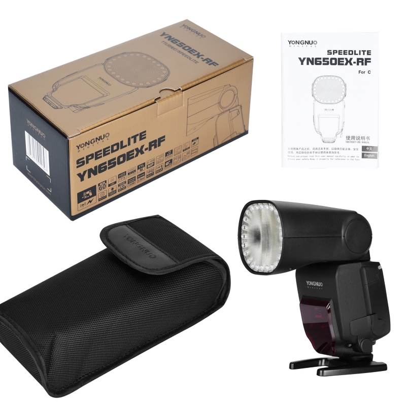 YONGNUO YN650EX-RF GN60 TTL HSS Flash For Canon Camera