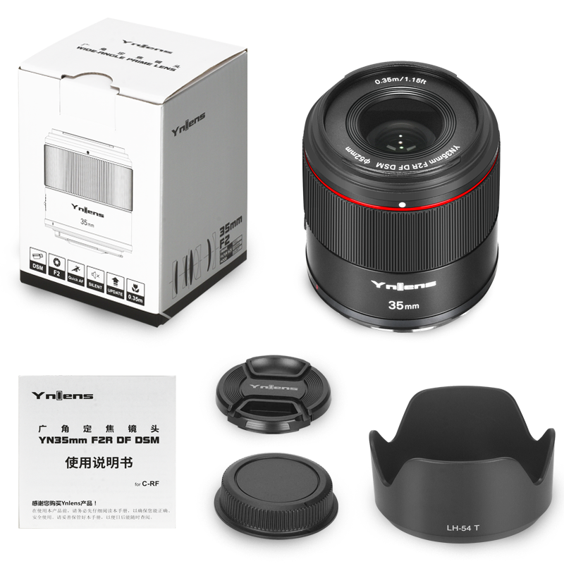 YONGNUO YN35mm F2R DF DSM For Canon RF Mirrorless