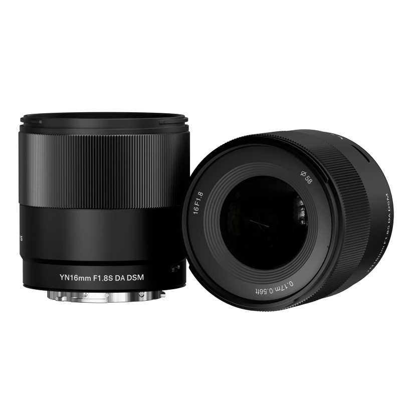 YONGNUO E 16mm F1.8 for Sony E Mount Camera, APS-C, Ultra Wide