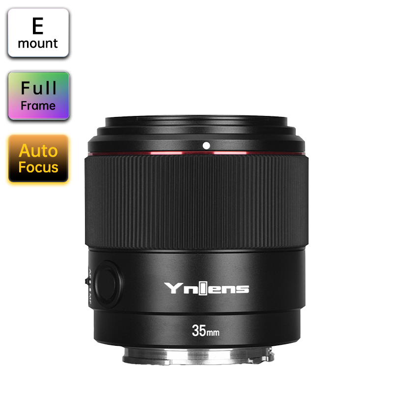 YN35mm F2S DF DSM For Sony E Mount Camera, Full Frame, Auto Focus, Wide  Angle Prime Lens