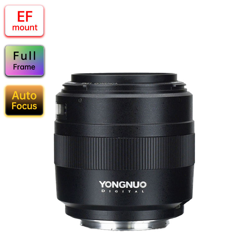 YONGNUO YN50mm F1.4 For Canon EF Mount Camera, Auto Focus, Full Frame,  Standard Prime Lens