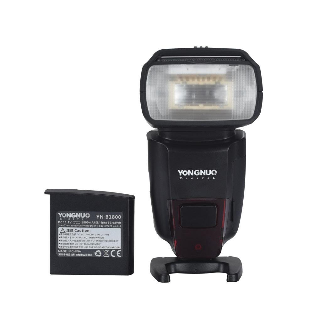 YN862C GN60 TTL Flash With Lithium Battery For Canon Camera