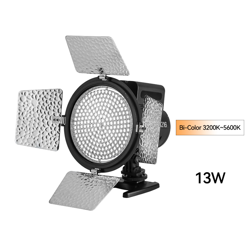 YN216  LED Video Light, 3200K-5600K App Control On Camera Vlog Light