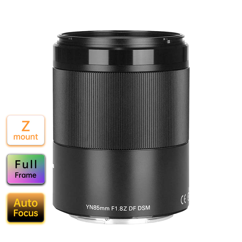 YN85mm F1.8Z DF DSM Portrait Lens For Nikon Z Mount Camera, Full Frame, Auto Focus