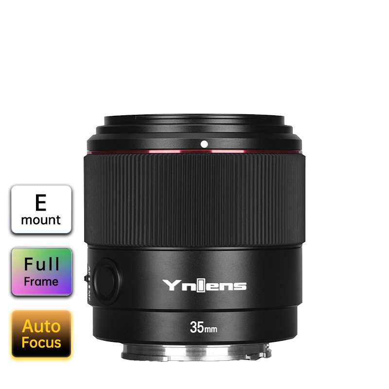 YN35mm F2S DF DSM For Sony E Mount Camera, Full Frame, Auto Focus, Wide  Angle Prime Lens