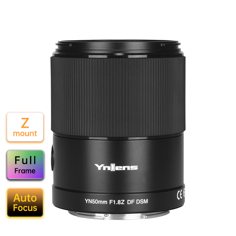 YN50mm F1.8Z DF DSM For Nikon Z Mount Camera, Full Frame, Auto Focus