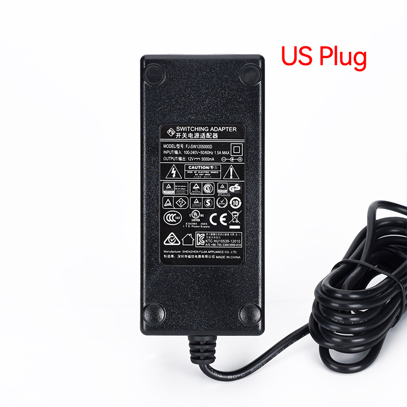 12V 5A，DC Power Adapter For Video Light