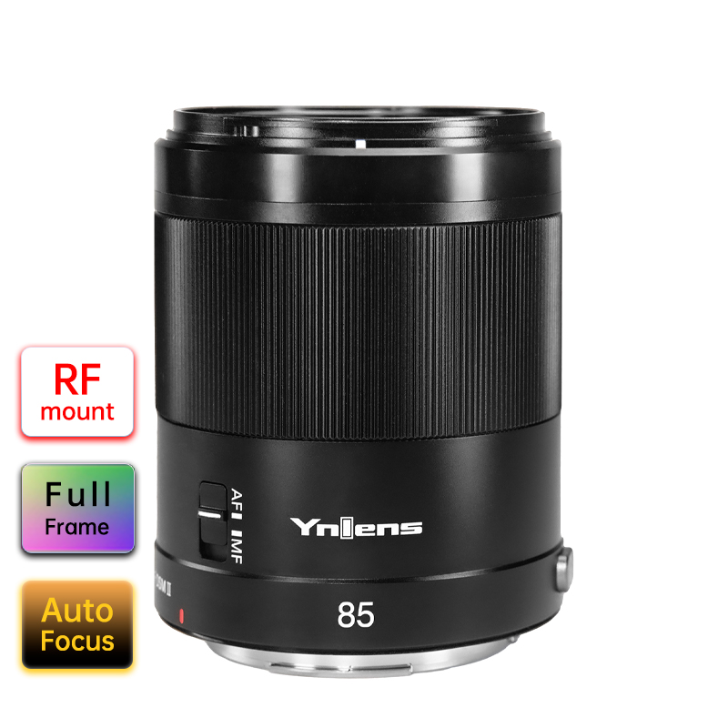 YN85mm F1.8R DF DSM II for RF Mount Camera, Full Frame, Auto Focus, Medium  Prime Lens, Suit for R RP R3 R5 R5C R6 R6II R7 R8 R10 R50 R100