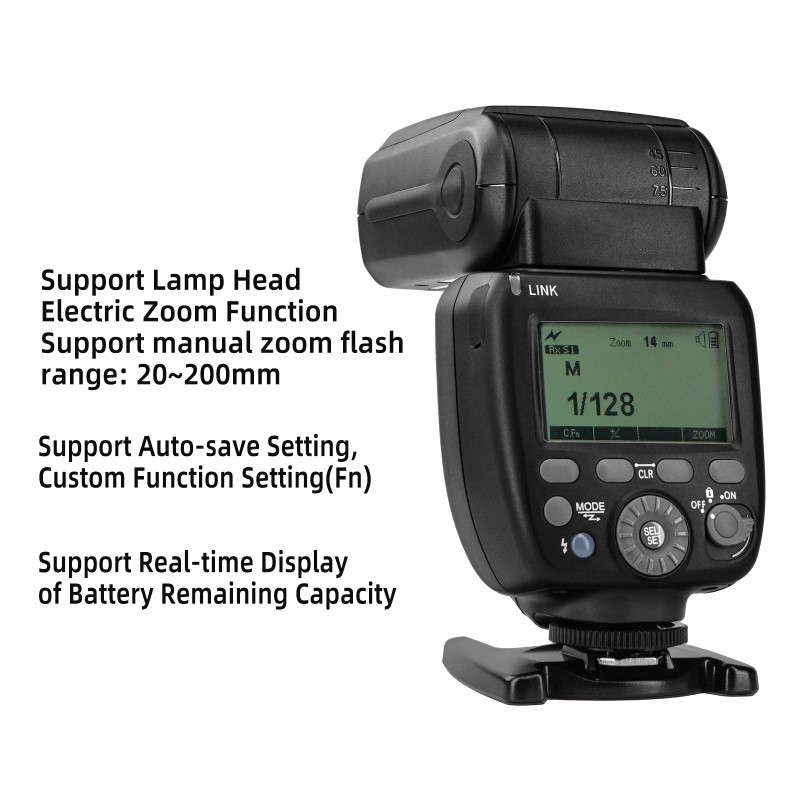 YN730 Universal Flash For Canon/Nikon/Sony/Pentax/Olympus/Fujifilm/Panasonic Cameras