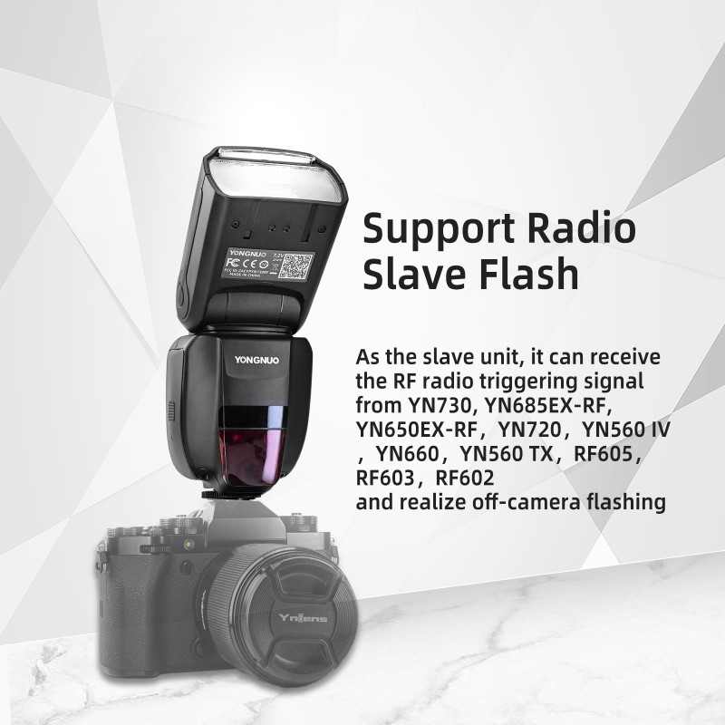 YN730 Universal Flash For Canon/Nikon/Sony/Pentax/Olympus/Fujifilm/Panasonic Cameras