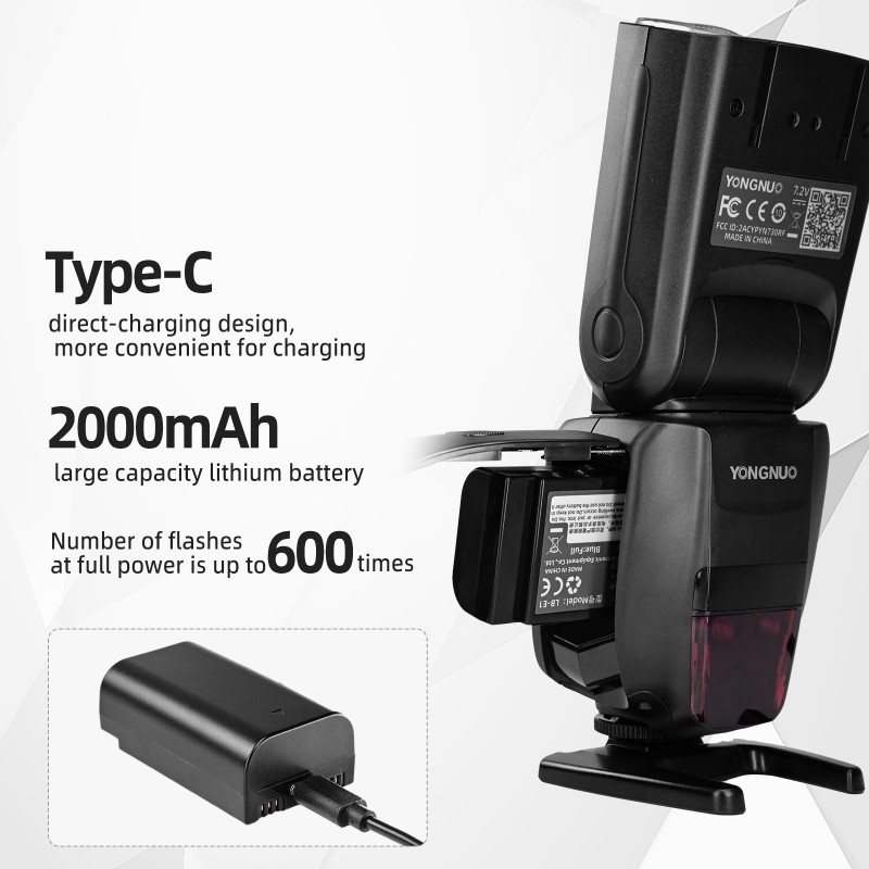 YN730 Universal Flash For Canon/Nikon/Sony/Pentax/Olympus/Fujifilm/Panasonic Cameras