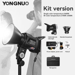 YNRAY200 Professional Studio Light, 200W, 2700K~6500K COB Lamp Bead with Bowens Mount, SSI≥96, support APP control and DMX control mode