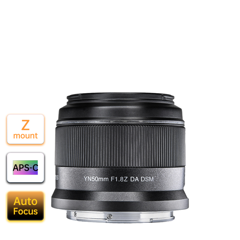 YN50mm F1.8Z DA DSM For Nikon Z Mount Camera, APS-C, Auto Focus