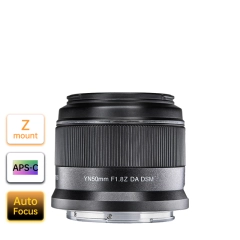 YONGNUO YN50mm F1.8Z DA DSM For Nikon Z Mount Camera, APS-C, Auto 