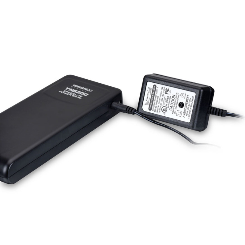 YN5200 portable power supply, power bank for YONGNUO camera flash